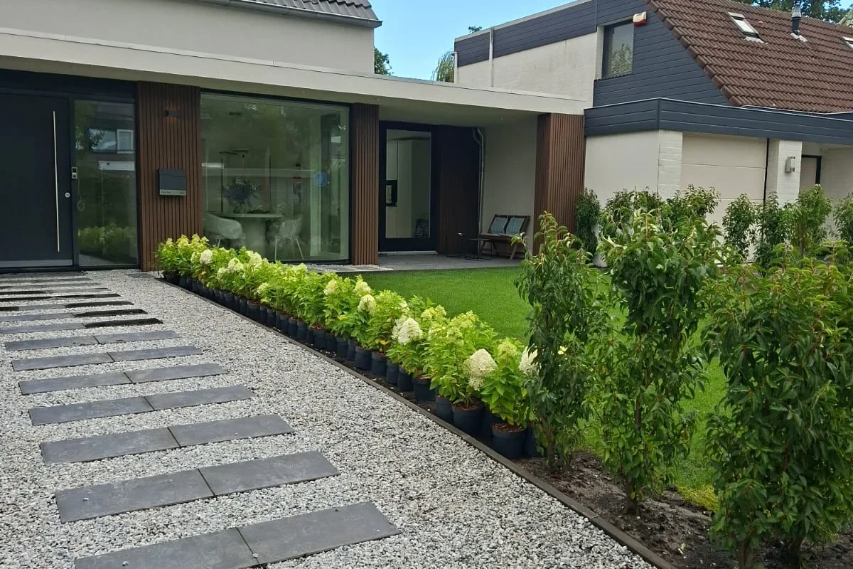 Detail van een high-end renovatie